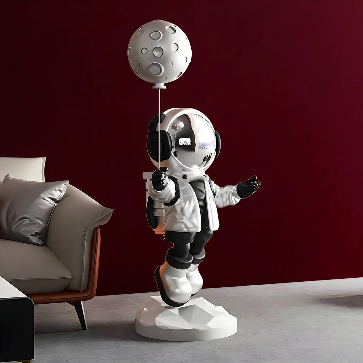 Moon Balloon Astronaut
