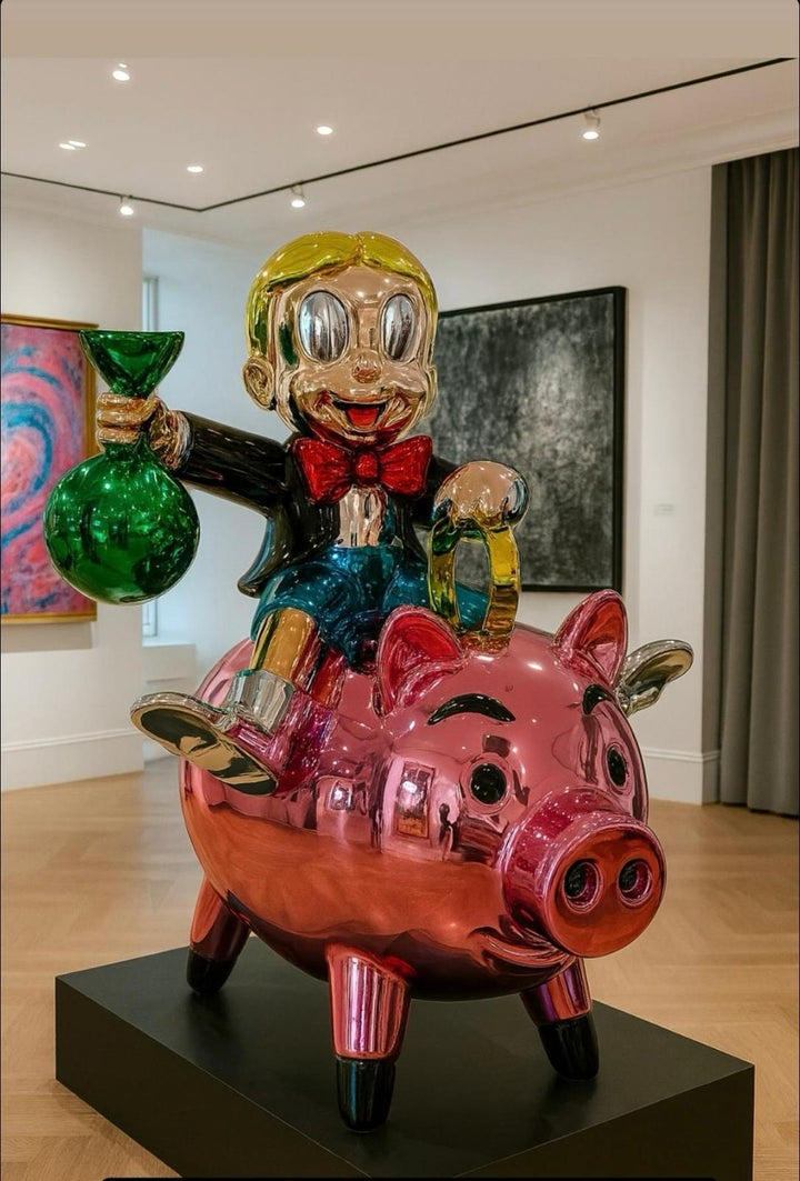 Monopoly Money Pig