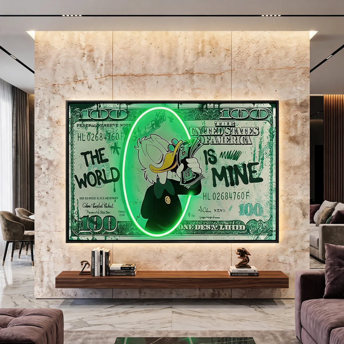 Billionaire Duck Neon