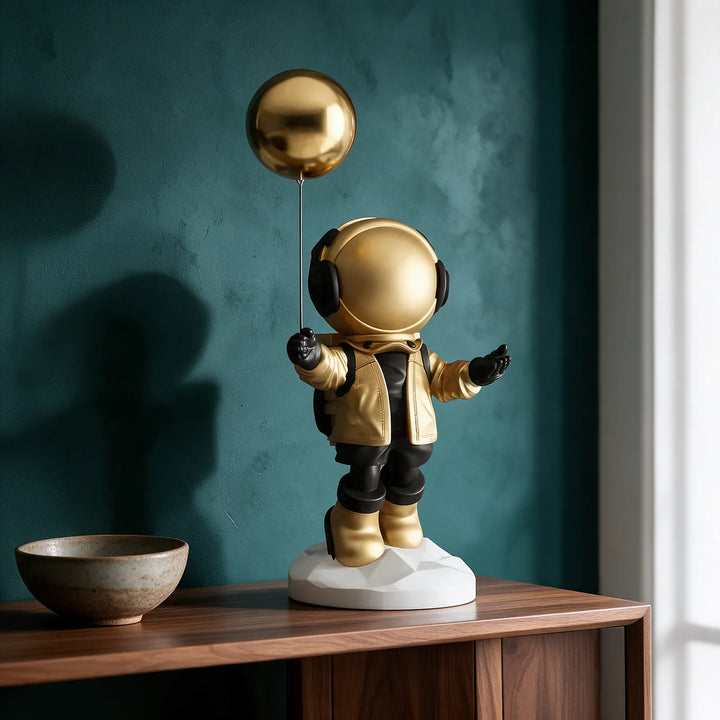 Saluting Astronaut