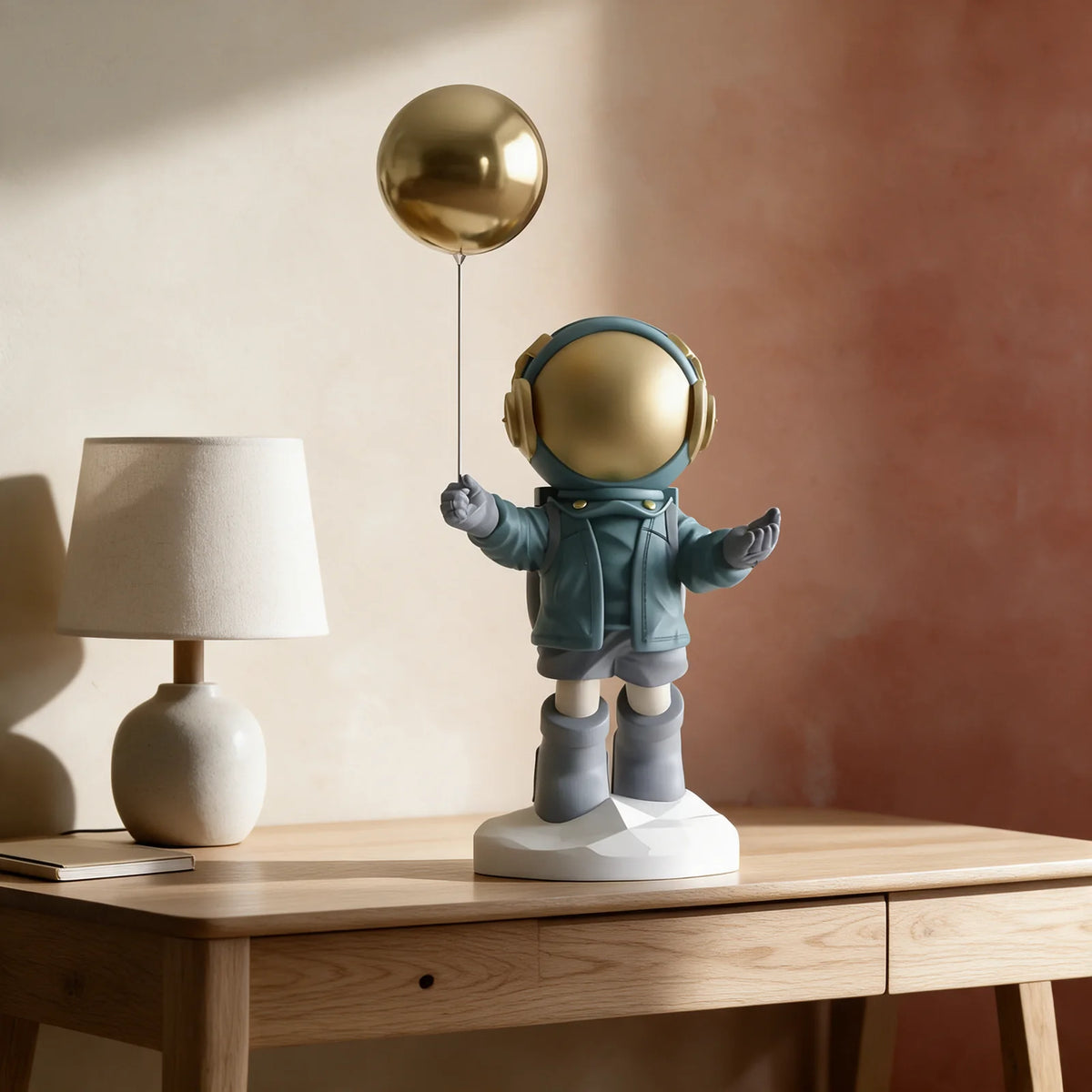 Saluting Astronaut