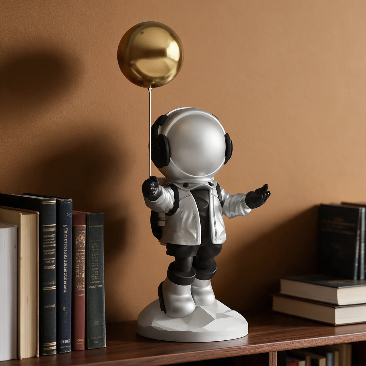 Saluting Astronaut