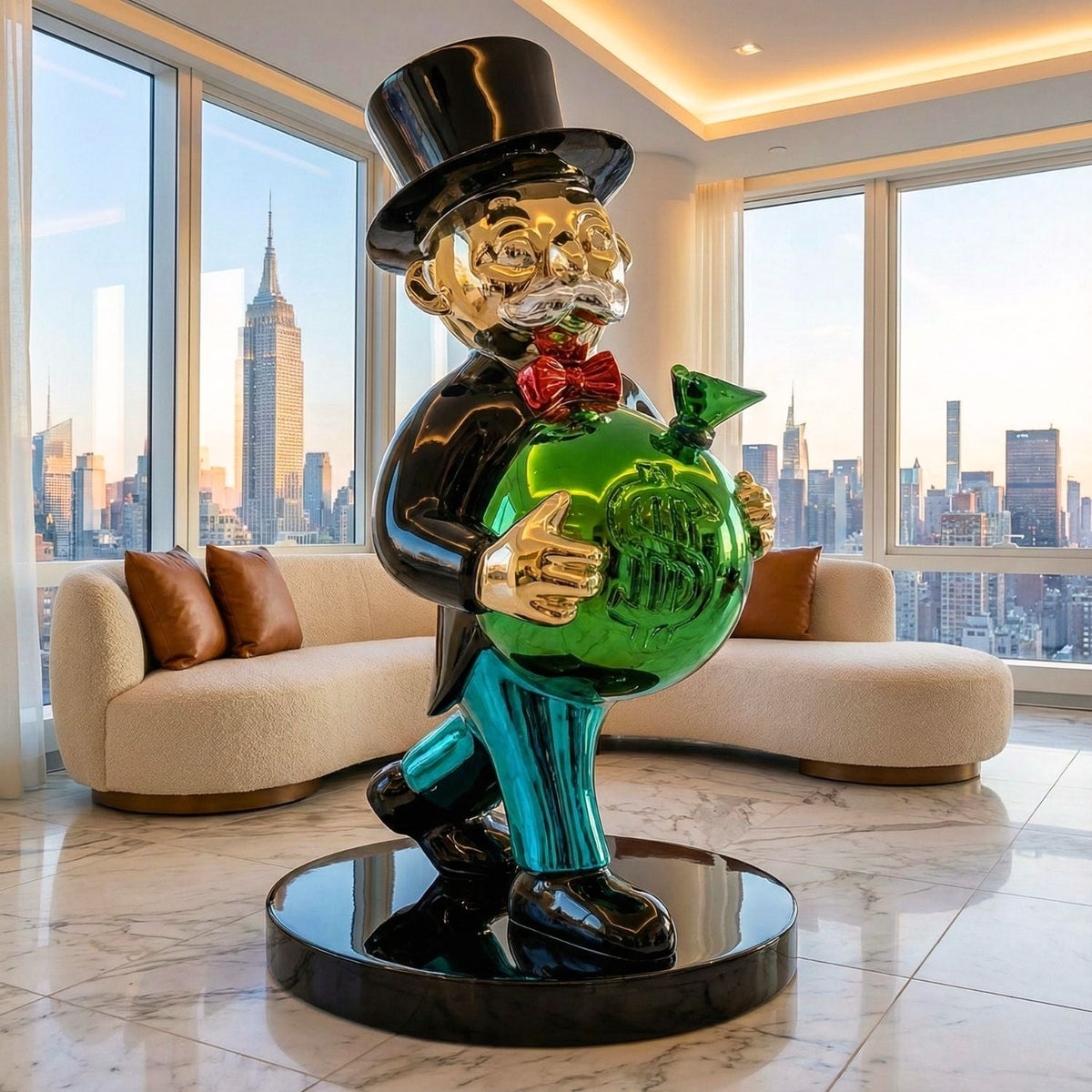 Mr. Wealth Lifesize