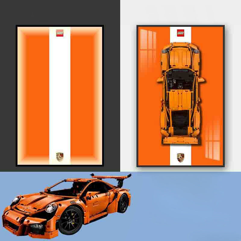 Porsche Lego Supercar