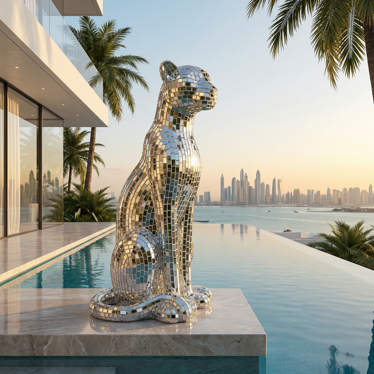 Mosaic Leopard