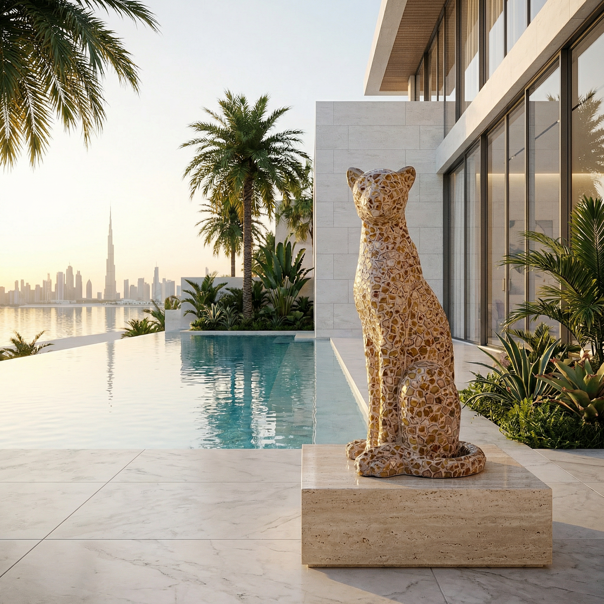 Mosaic Leopard