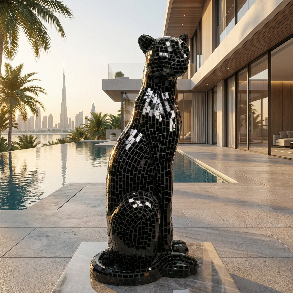 Mosaic Leopard