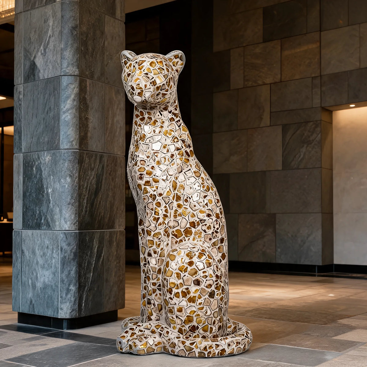 Mosaic Leopard